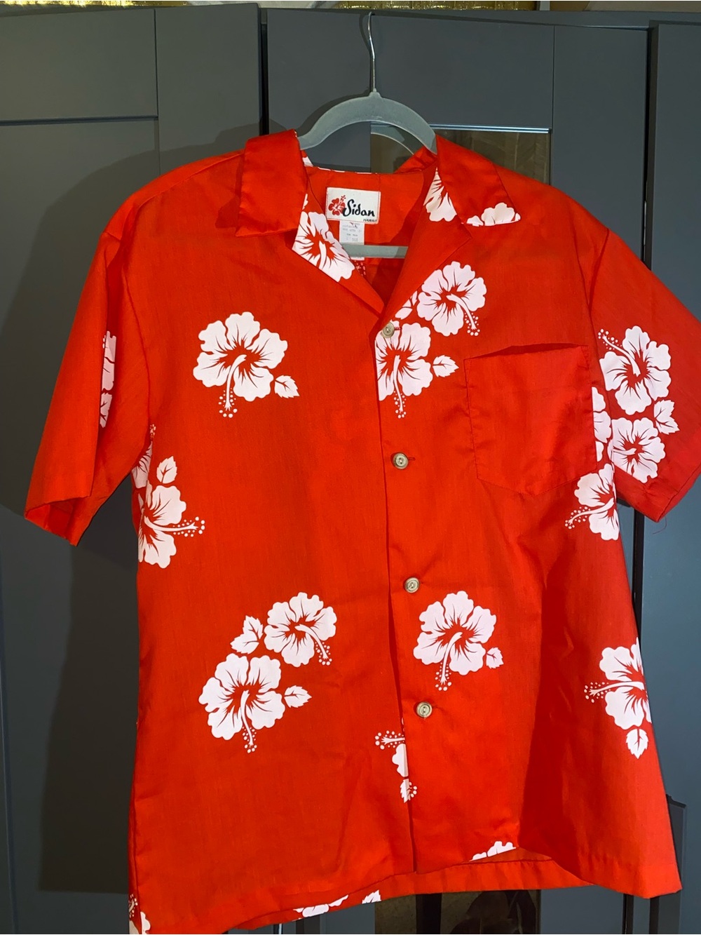 Red Vintage Hawaiian Shirt | Resort Style